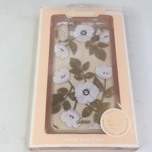 New Sonix Clear Flower Gem Slim Case iphone X/Xs